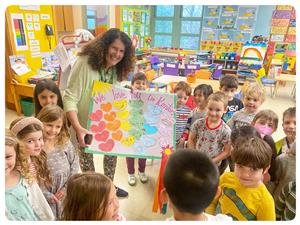 Dr. Kantor with students