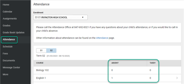 attendance 